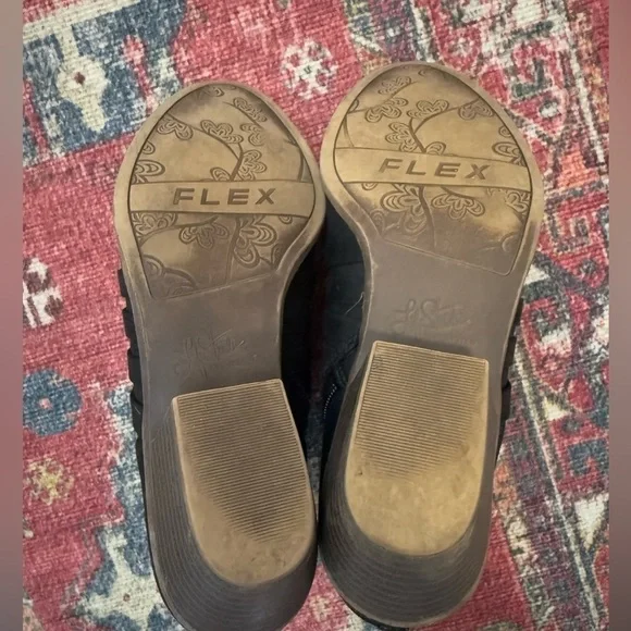 LifeStride Womens Prairie Faux Leather Black Zipper Ankle Boots Size 6 - Picture 6 of 6